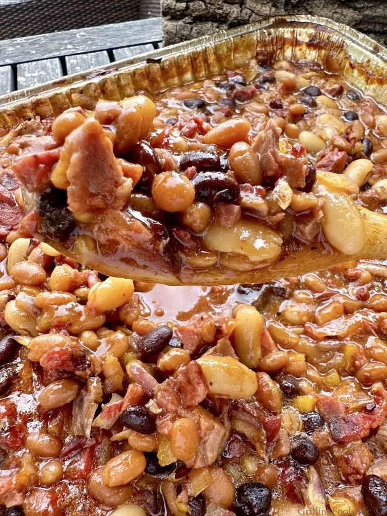 Smoked Baked Beans | GrillinFools Smoked Baked Beans