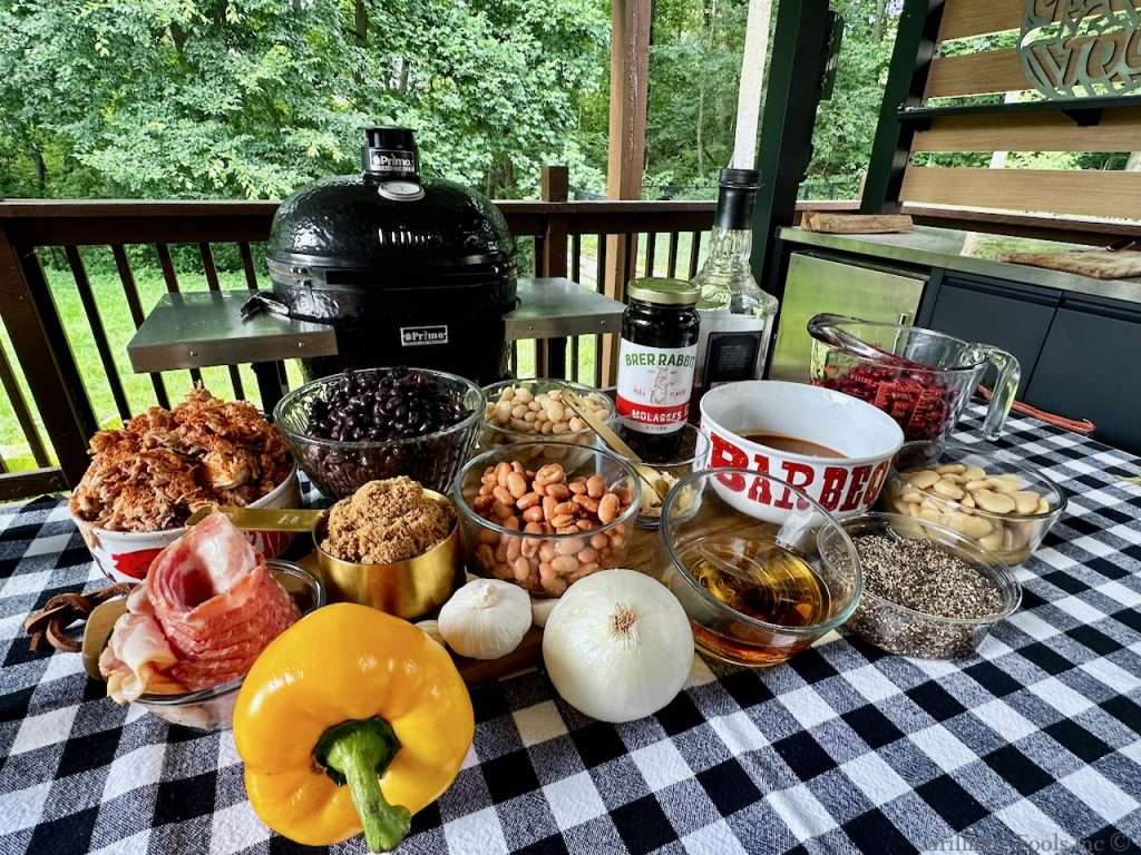 Cowboy Beans Recipe | GrillinFools All the ingredients for this Cowboy Beans Recipe