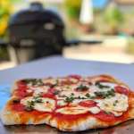 Grilled Pizza Margherita